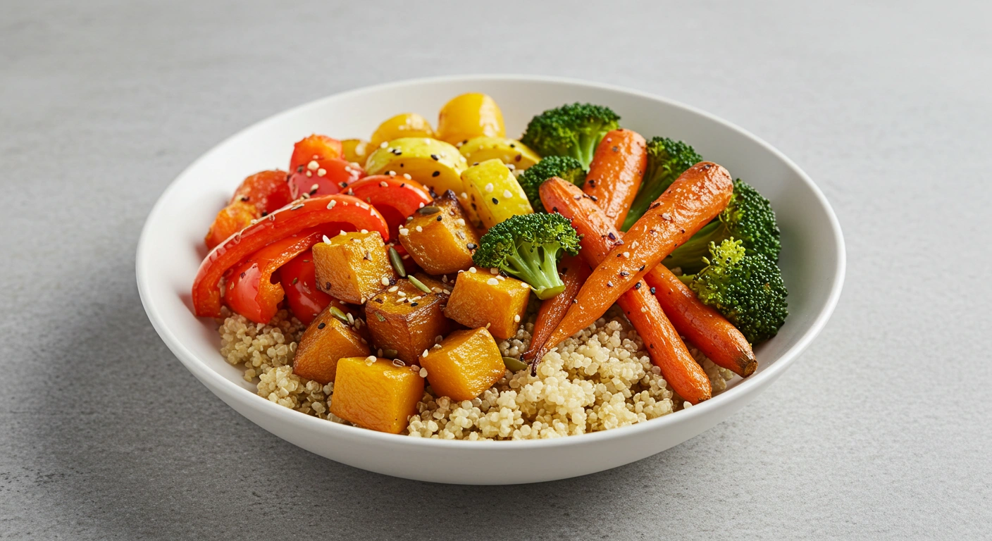 Rainbow Roasted Veggie Quinoa Bowl - secondary view